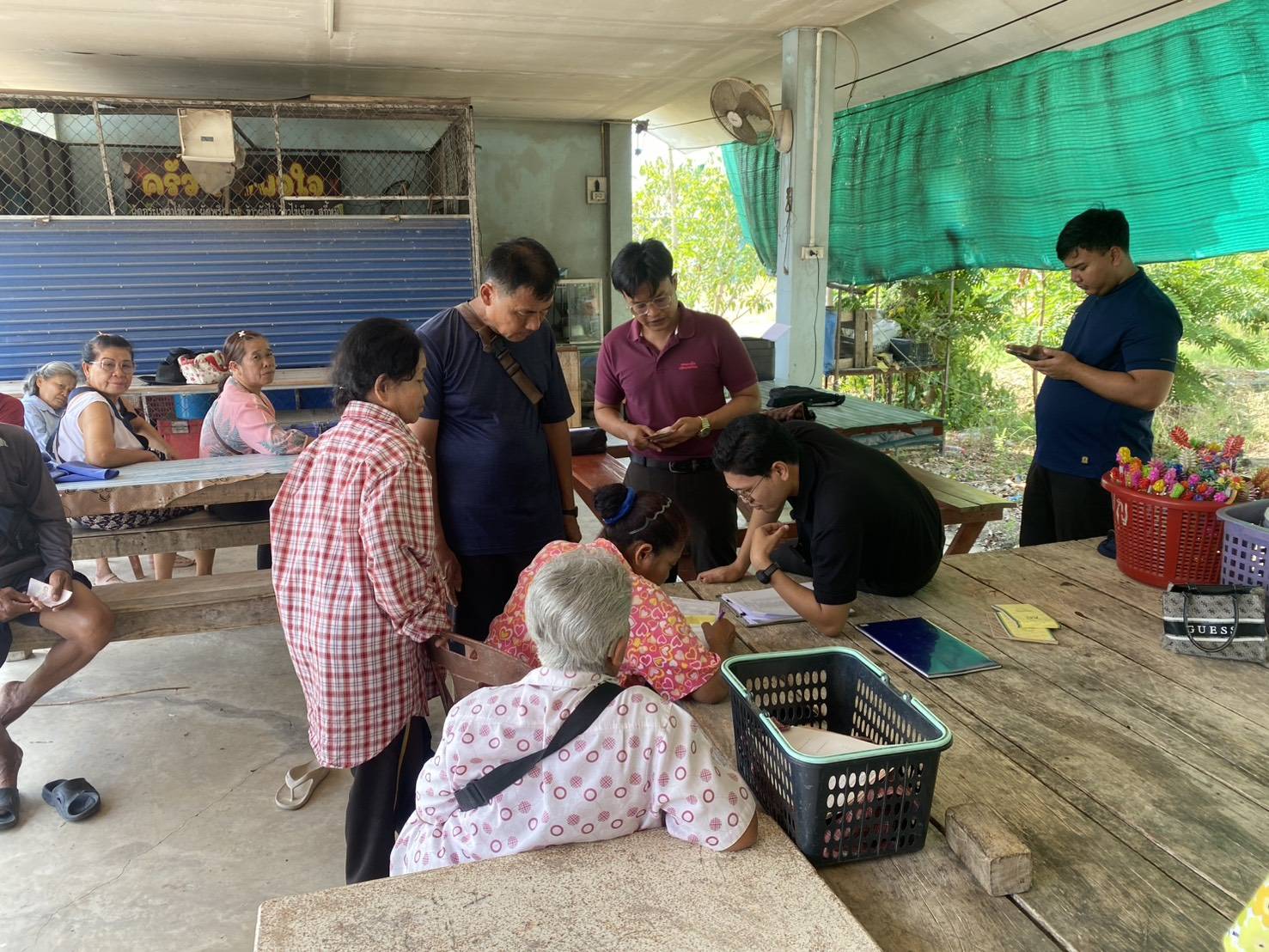  อำเภอบ้านหมี่ โดยสำนักงานพัฒนาชุมชนอำเภอบ้านหมี่ ให้คำปรึกษาและติดตามการดำเนินงาน โครงการแก้ไขปัญหาความยากจน (กข. คจ.) 💸📝