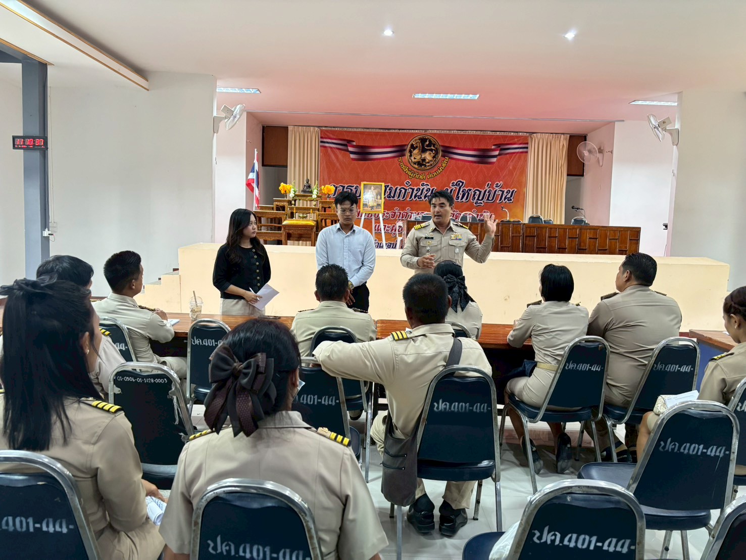 💙อำเภอบ้านหมี่ โดยสำนักงานพัฒนาชุมชนอำเภอบ้านหมี่ จัดประชุมคณะกรรมการเครือข่ายกองทุนแม่ของแผ่นดินอำเภอบ้านหมี่ ประจำเดือนเมษายน พ.ศ. 2569